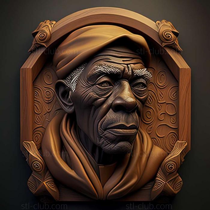 3D model Jerome Thompson American artist (STL)